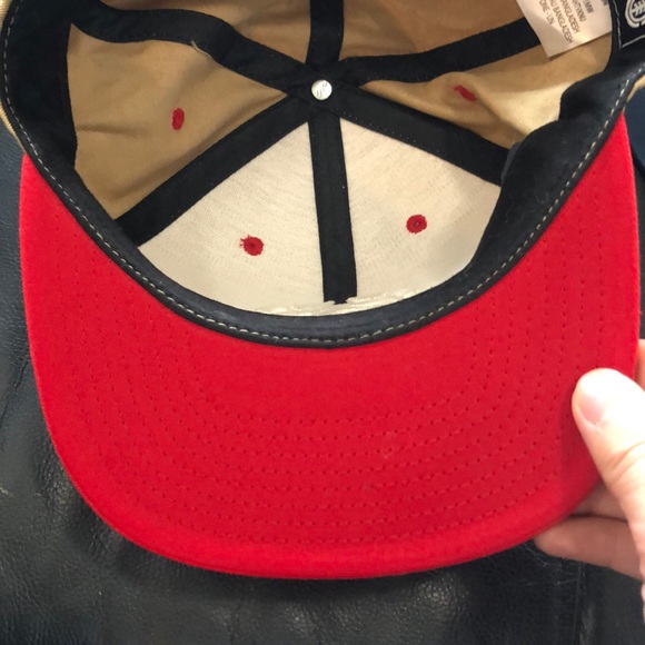 Element Red and Tan SnapBack Flat Rim - Picture 2 of 4